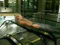 Escalator Spins Girl