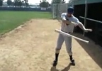Spinning Baseball Bat Trick